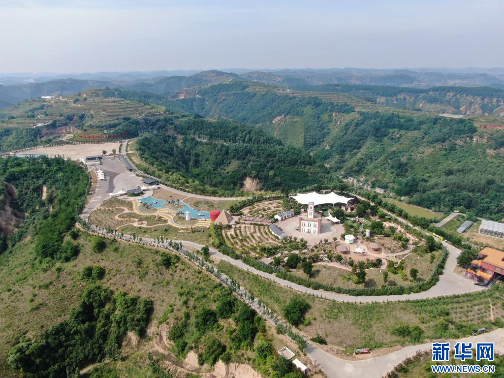 天空之眼瞰延安