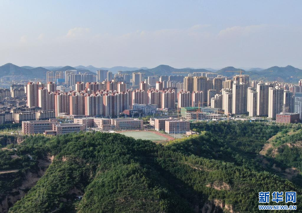 天空之眼瞰延安