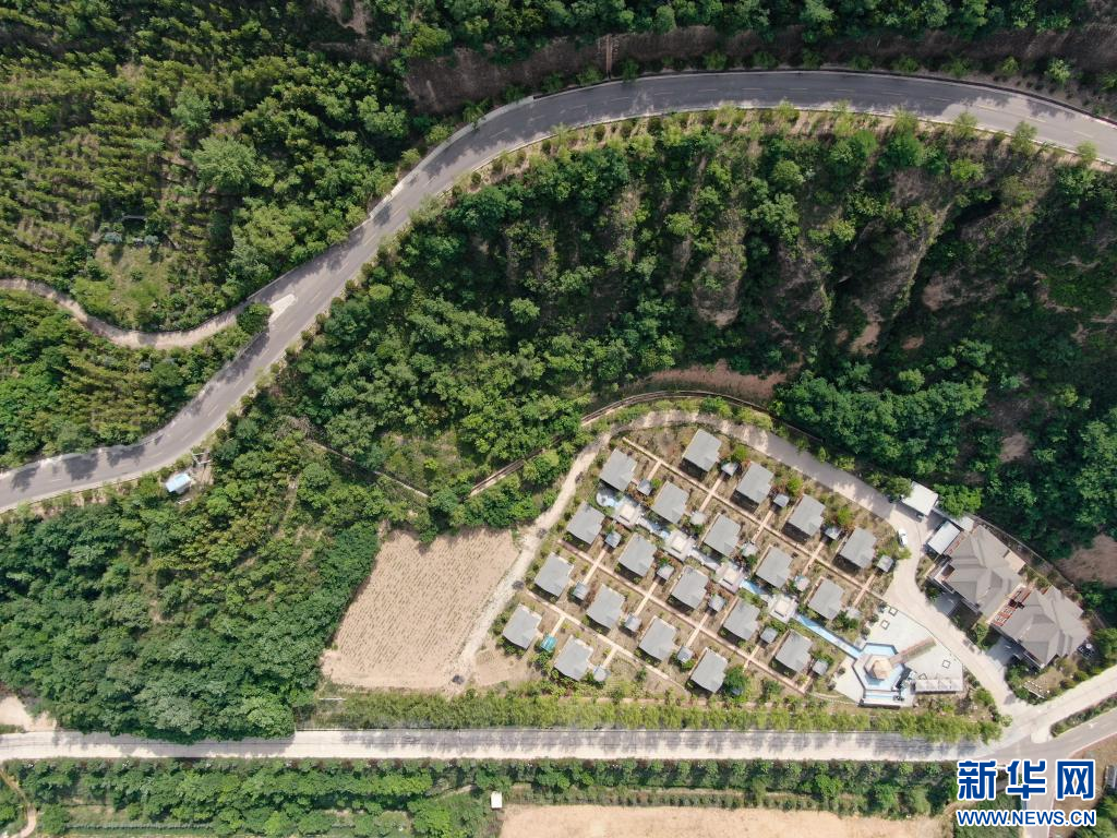 天空之眼瞰延安