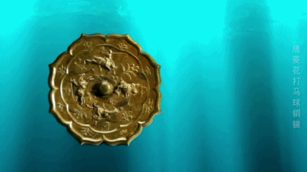 镜鉴古今 匠心独运——《艺术里的奥林匹克》带您赏析《唐菱花打马球铜镜》的幻彩灵动