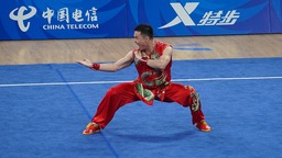 中國四川籍選手曹茂園奪得成都大運會首枚金牌