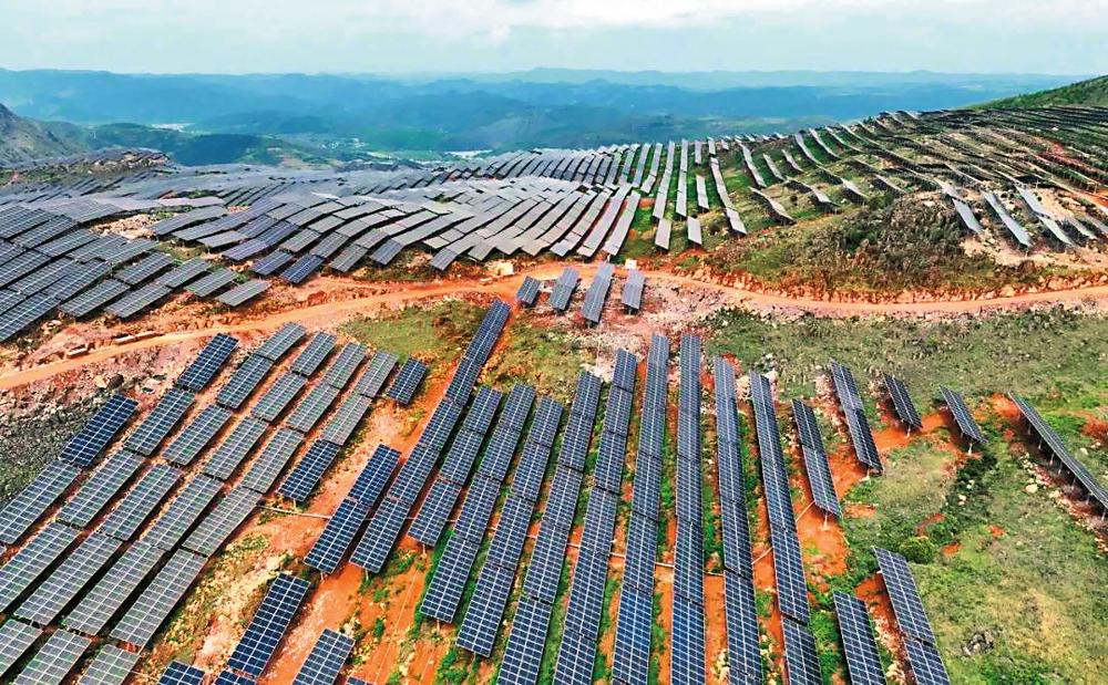 昆明寻甸县2个光伏项目并网发电_fororder_b893