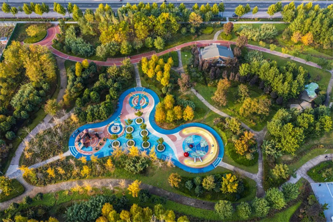 西咸新区沣西新城：家门口的运动场_fororder_图片10