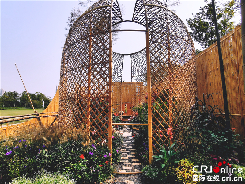【湖北】【CRI原创】英国切尔西花展获奖作品绽放武汉园博园