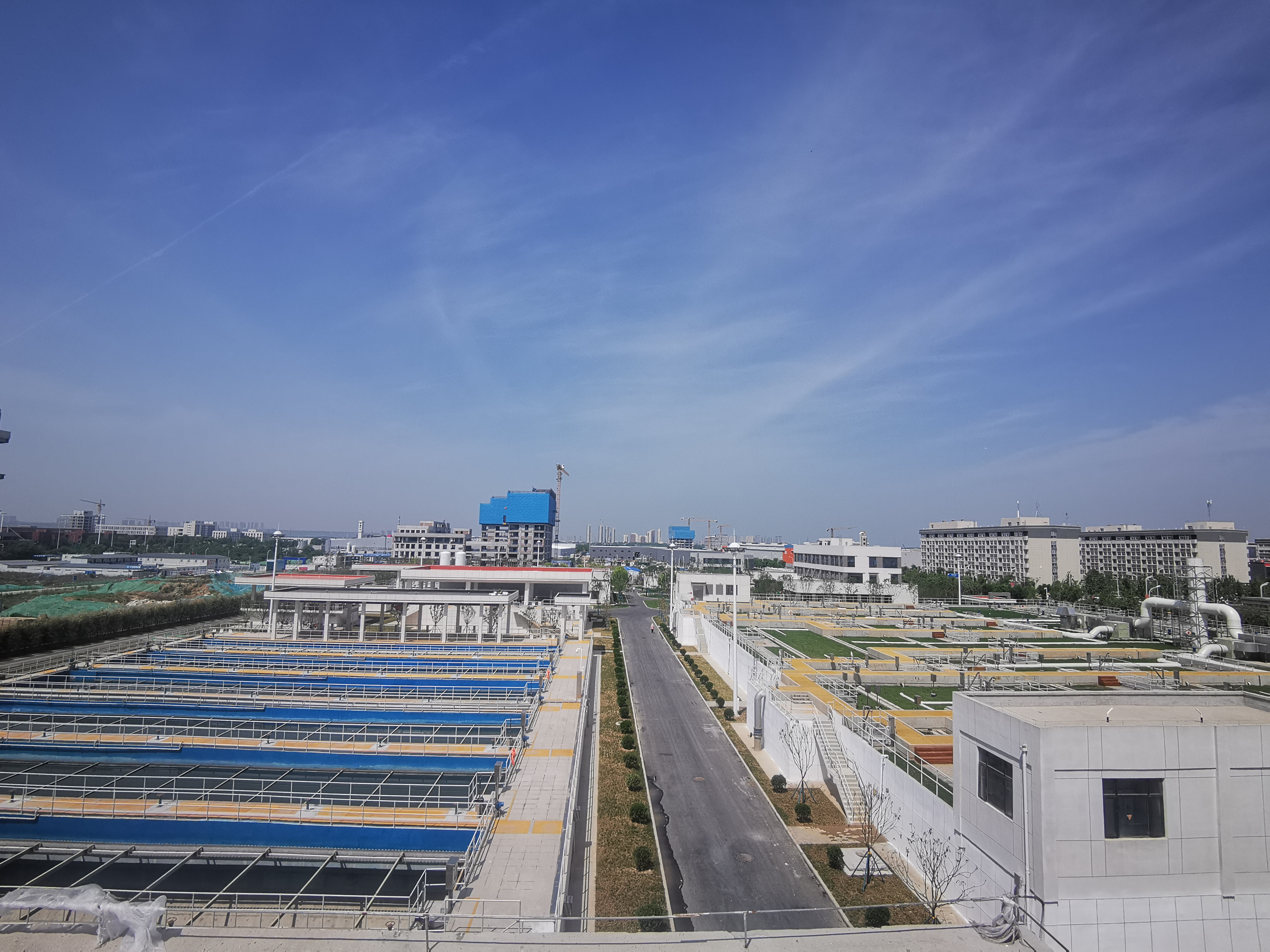 十七冶陕西分公司：紧跟区域战略 埋头实干担当_fororder_泾河新城工业聚集区污水处理厂项目