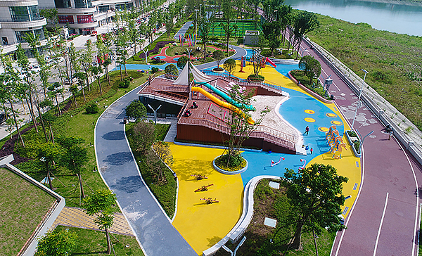 简阳荣获“全国县域旅游发展潜力百佳县”_fororder_沱江绿道G段-供图-简阳市融媒体中心