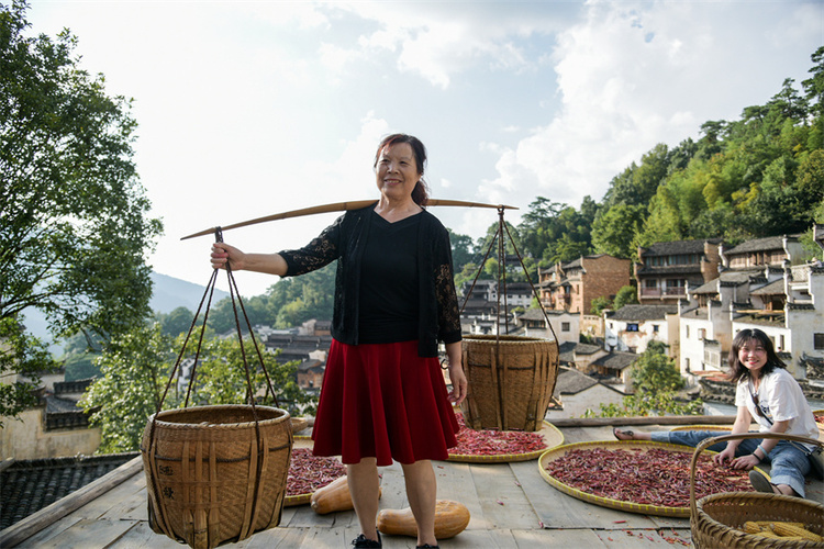 江西婺源篁岭：望山见水忆乡愁_fororder_2