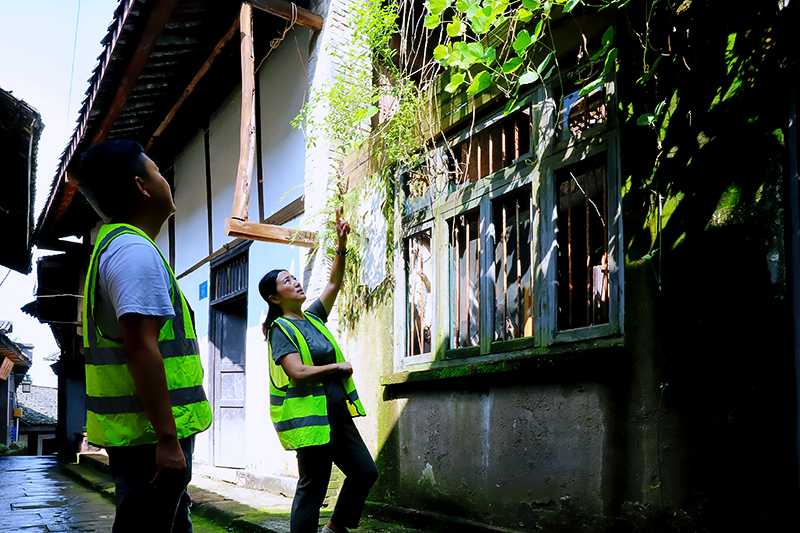 （张）自贡富顺县：闻“汛”而动 共筑“生命之堤”_fororder_7开展隐患排查