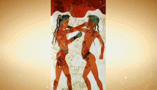 虽稚嫩犹矫健 因专注更洒脱 —《艺术里的奥林匹克》带您探寻壁画《少年拳击手》独特的米诺斯艺术魅力