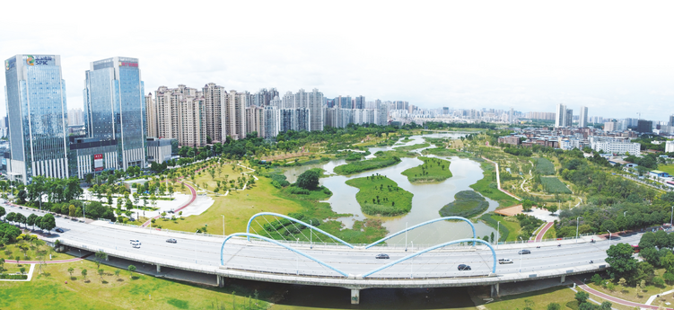 南宁：人水和谐共生 湿地城市相融
