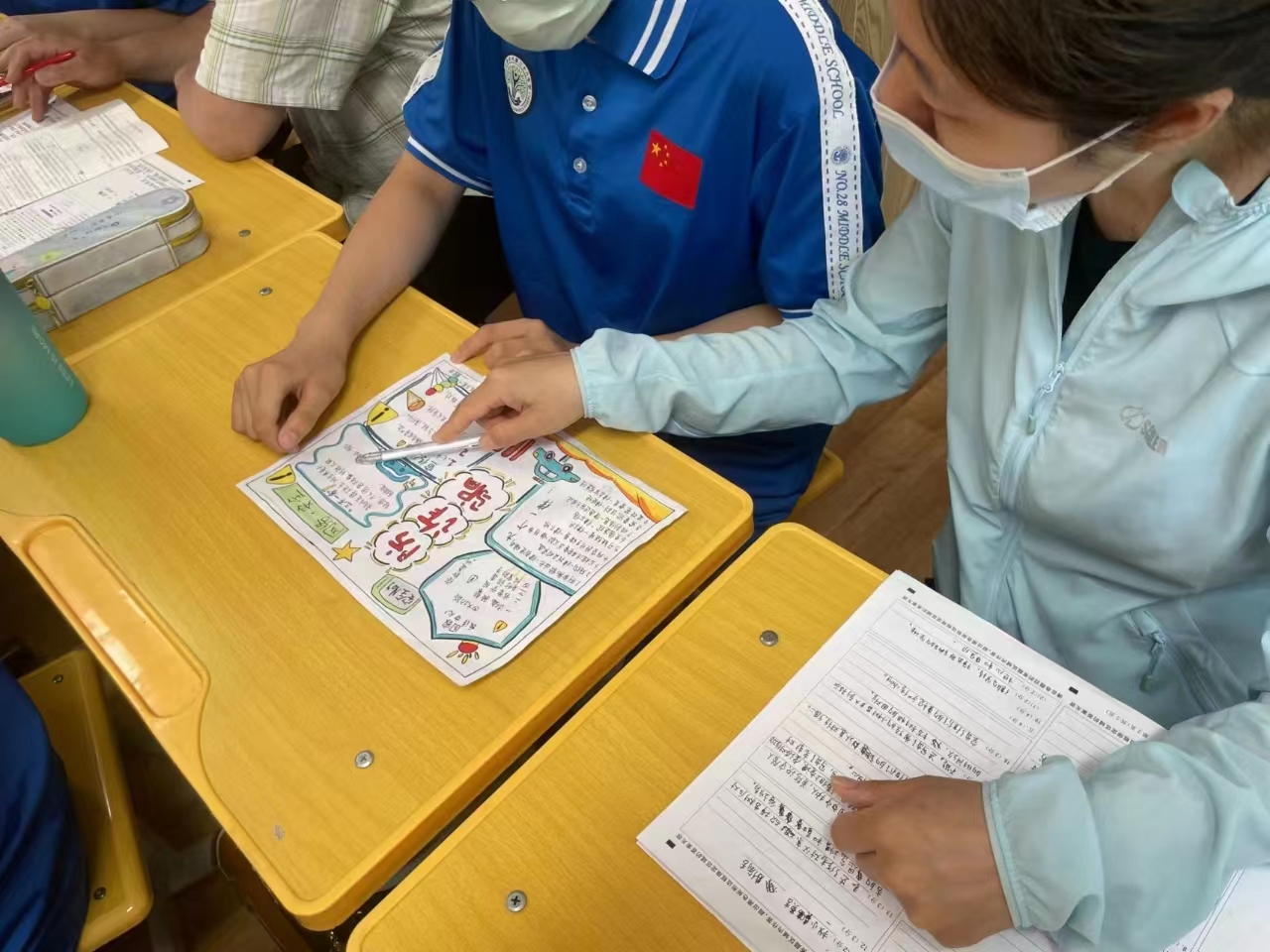 石家庄市新华区：反诈课堂进校园 警校共筑“防护网”_fororder_微信图片_20230710144209