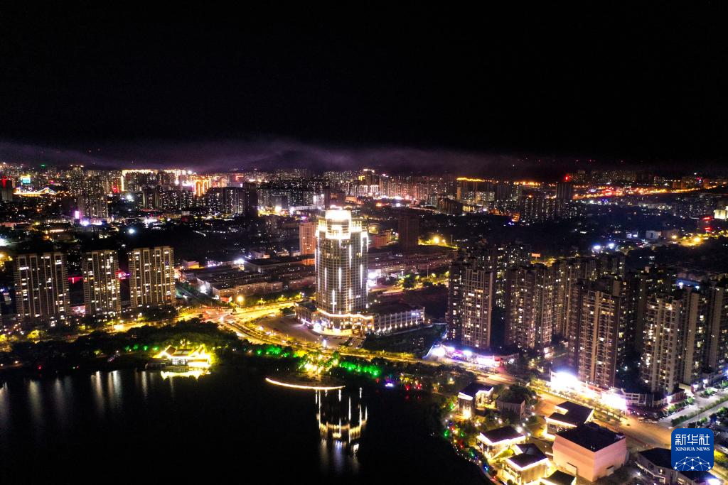 天空之眼瞰廣西欽州