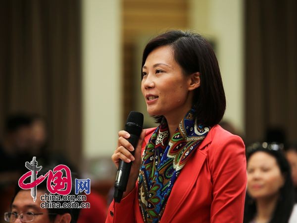 北京电视台记者提问