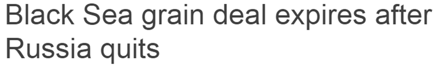 世界粮价反弹，谁是罪魁祸首？