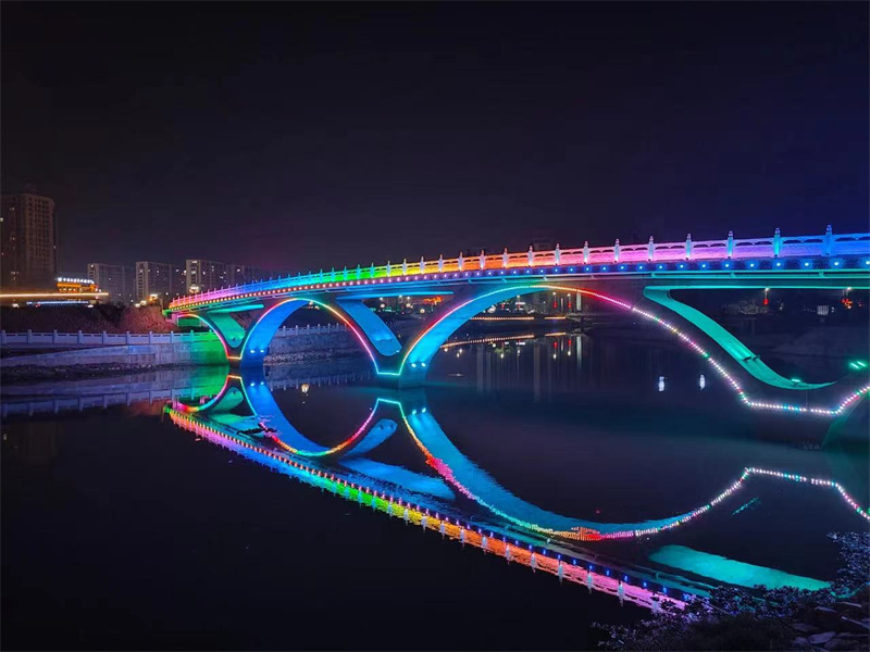 大桥亮化效果图图片