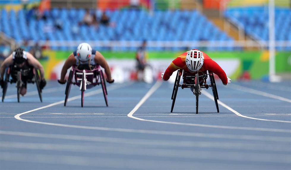 中國選手黃麗莎打破女子100米T53級世界紀錄