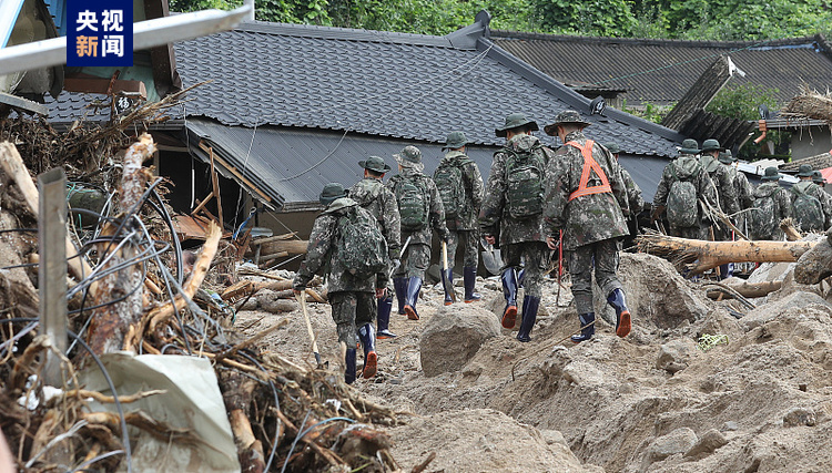 韩国持续暴雨已致40人死亡 1.6万人被紧急疏散
