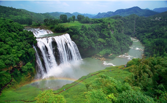 （供稿）贵州安顺文化旅游推介会在江苏南京举行_fororder_1.黄果树大瀑布_副本