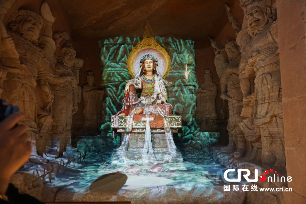 大足北山石刻呈现新亮点夜游系统带来全新视觉体验高清组图