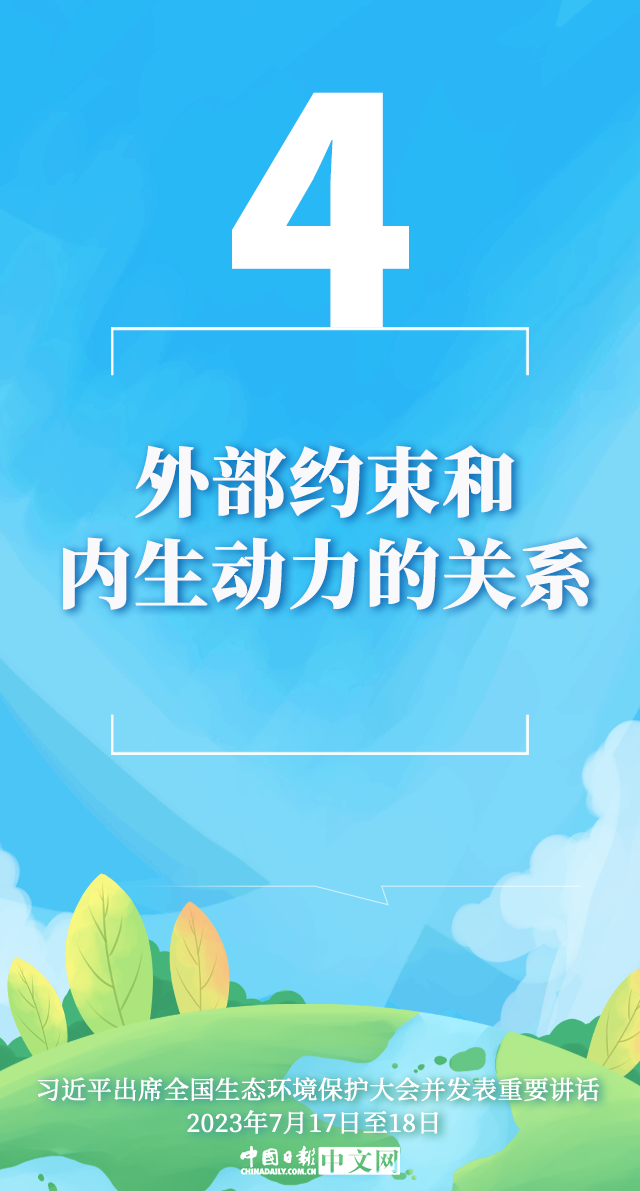 海报 | 推进生态文明建设 习近平谈处理好五大关系