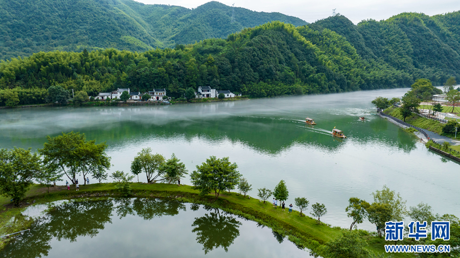 安徽宁国：清凉戏水季 激活夏日旅游