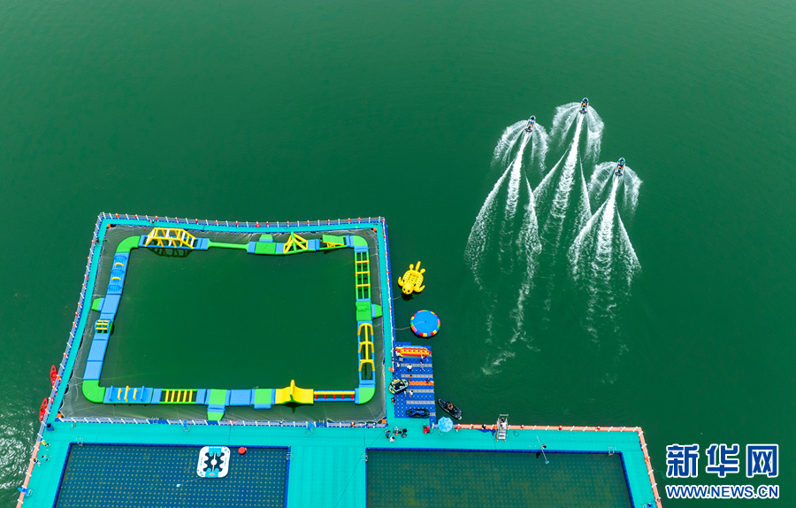 安徽宁国：清凉戏水季 激活夏日旅游