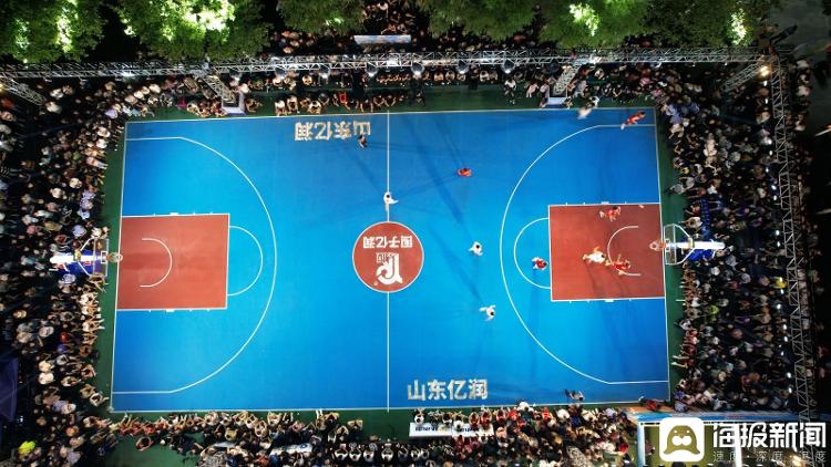 真“山东大汉”！山东首届“村BA”正式开赛，多名选手身高超过两米