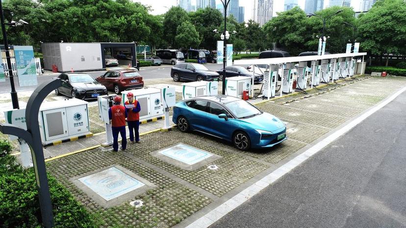 杭州亞運會核心區域啟用新能源汽車無線充電設施