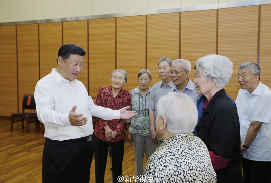 習近平回到母校看望師生 祝賀教師節