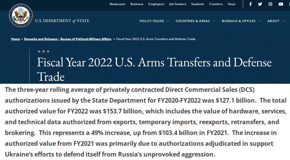 美西方持续对乌提供武器 军援背后“另有算计”