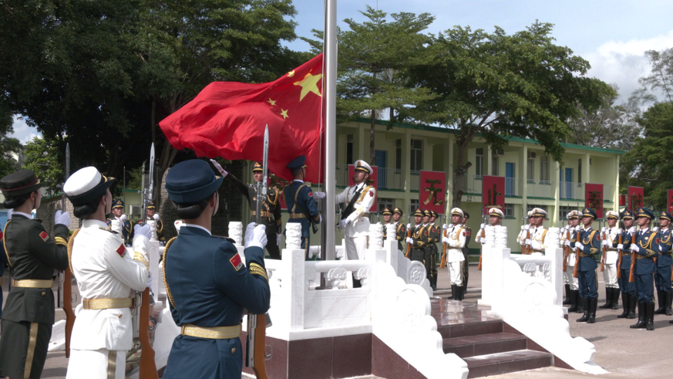 第十六届香港青少年军事夏令营正式开营