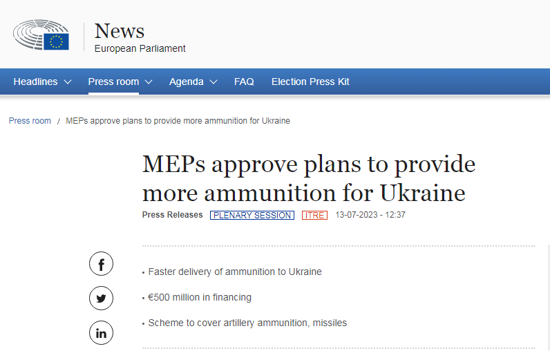 美西方持续对乌提供武器 军援背后“另有算计”