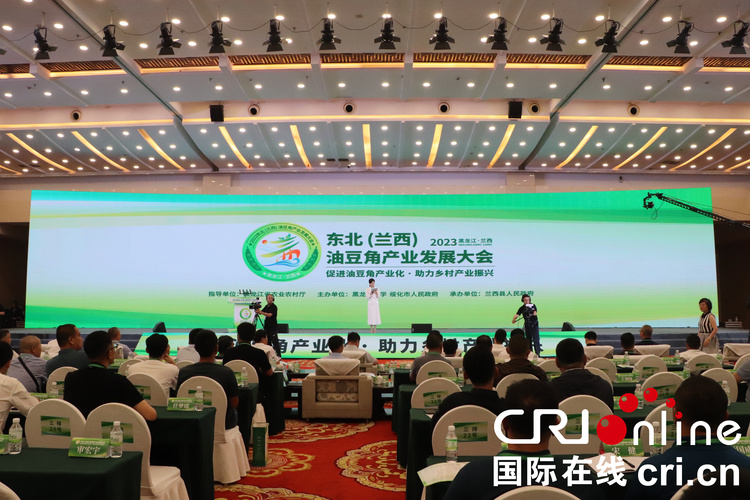 共謀發展、共創輝煌 東北(蘭西)油豆角産業發展大會正式啟幕_fororder_微信圖片_20230725155211