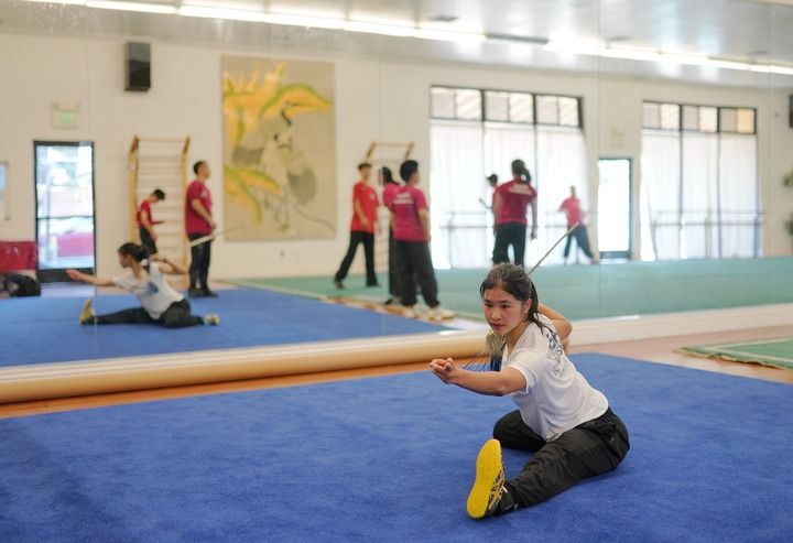 剑胆琴心 美国太极女孩冲刺成都大运会