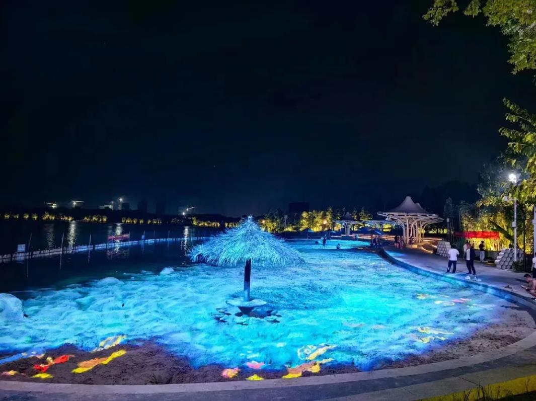 炫！金华湖海塘公园如梦似幻_fororder_微信截图_20230825104002