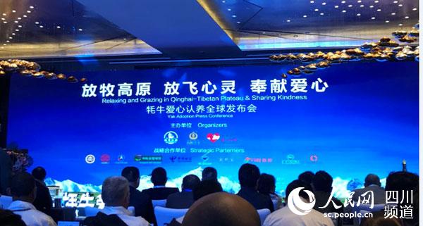 助推牦牛产业发展 “牦牛物联网认养互动平台”在川启动