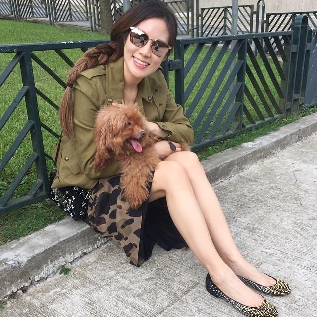 闊太徐子淇曬4名子女近照：排排站是要分果果？_娛樂_騰訊網