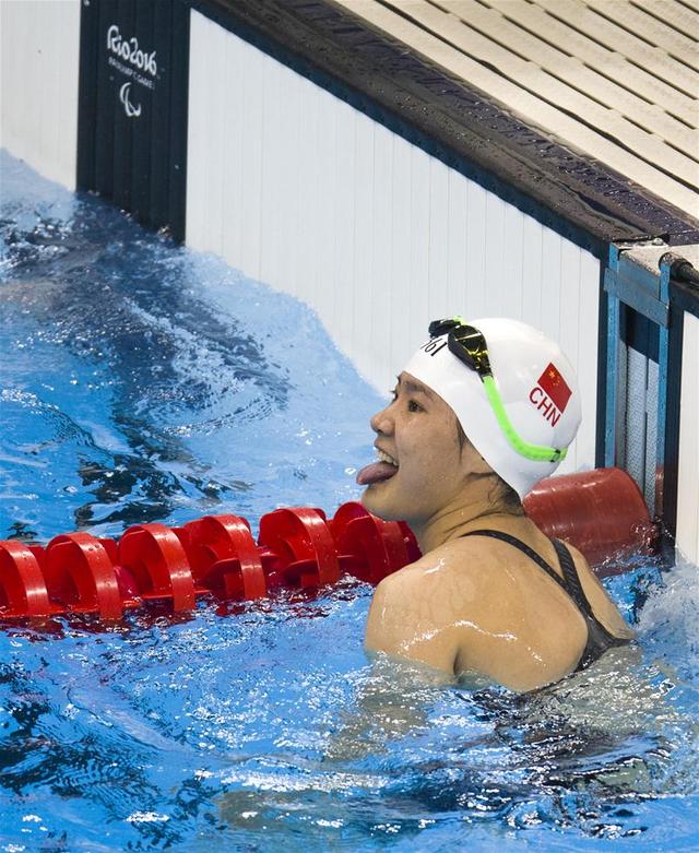 S3级女子50米仰泳:中国选手包揽金银牌 S3级女子50米仰泳:中国选手包揽金银牌