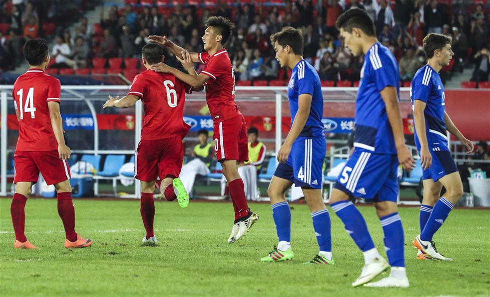 曲靖国际青年足球锦标赛：中国胜哈萨克斯坦