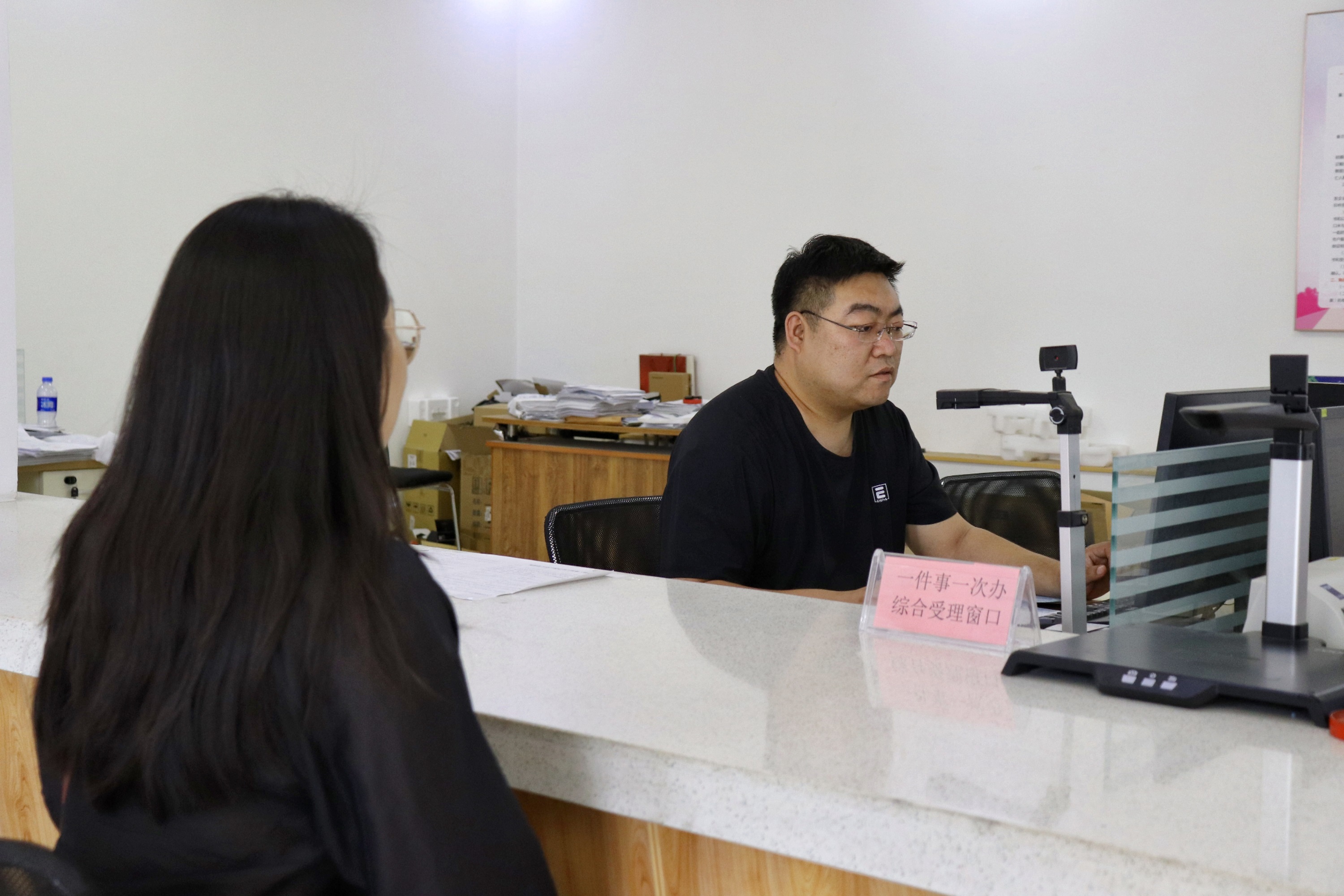 （原创）保定博野：一窗受理提质增效 全程帮办赢好评_fororder_2