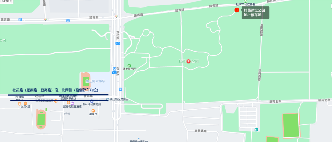 （转载）暑期出行停车难？曲江新区热门地点停车指南来了