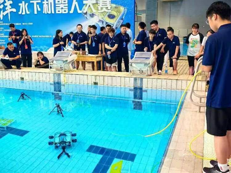 中国国际海洋水下机器人大赛，烟台开赛