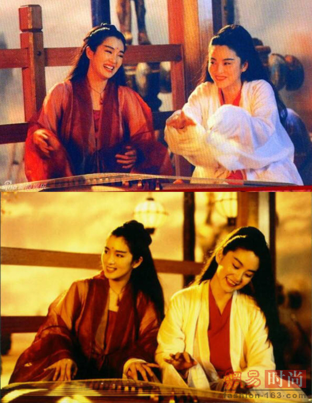 林青霞巩俐古装戏同框 颜值太高仙气太足