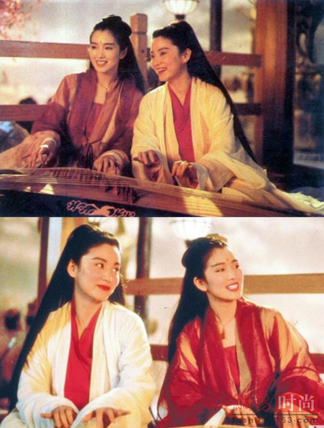 林青霞巩俐古装戏同框 颜值太高仙气太足