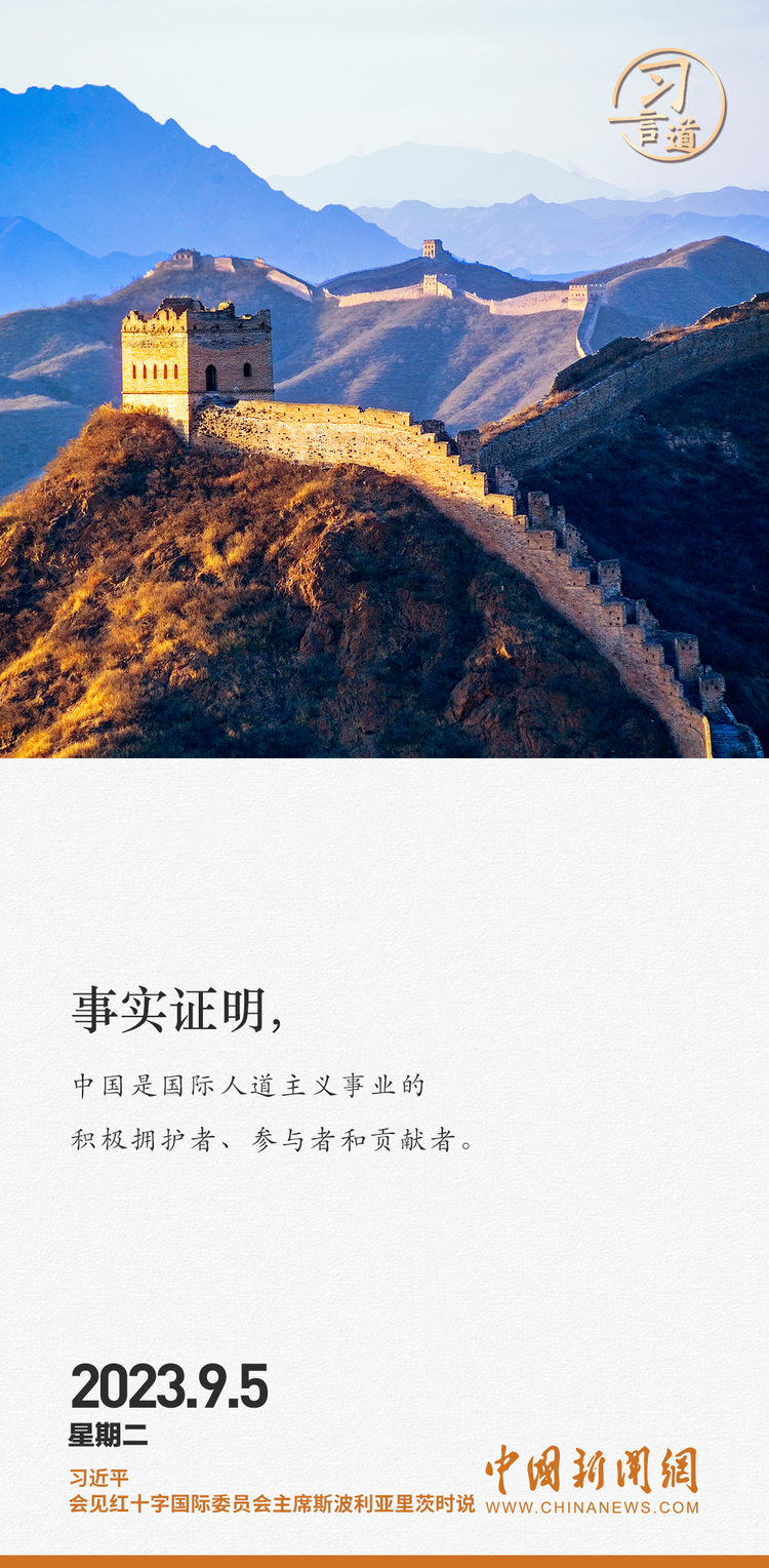 习言道｜人道主义是能够凝聚不同文明的最大共识