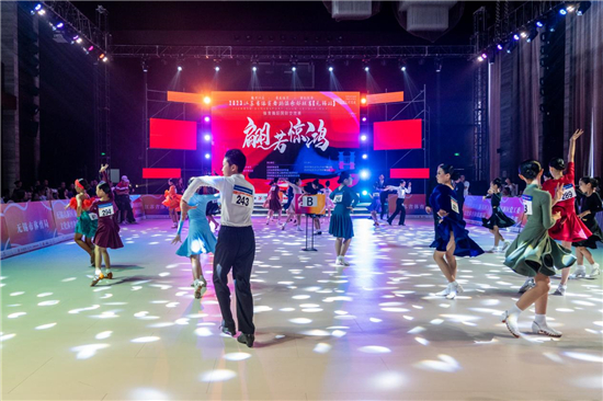 2023江苏省体育舞蹈俱乐部联赛（无锡站）体育舞蹈交流赛举办_fororder_2