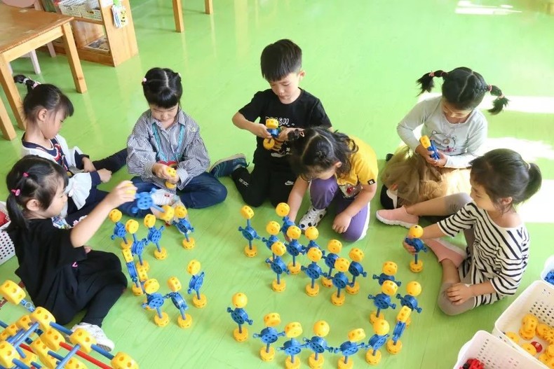 沈阳市大东区教育局小北幼儿园以建构游戏激发幼儿爱国激情
