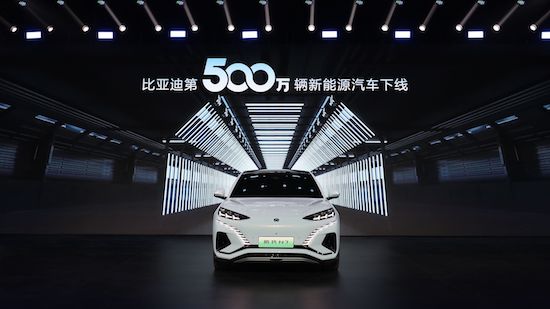 全新里程碑 騰勢N7作為比亞迪第500萬輛新能源汽車交付至得到App創始人羅振宇_fororder_image001