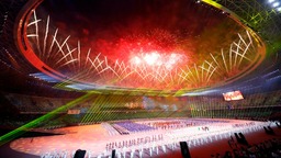 来自鄂尔多斯的“暖” 内蒙古自治区第十五届运动会开幕