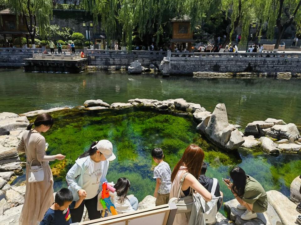 “泉城”济南：“千泉竞喷”惹人爱_fororder_02